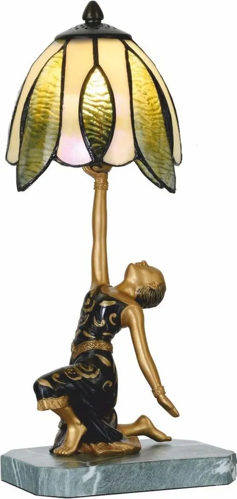 Sublimez votre décoration intérieure avec cette lampe Tiffany Dame 38cm
