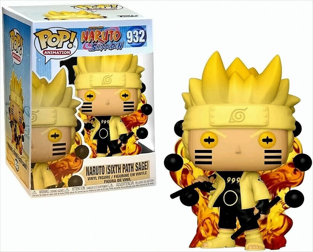 Naruto POP! Animation Vinyl Figur Naruto Six Path Sage 9 cm Obrázok produktu 