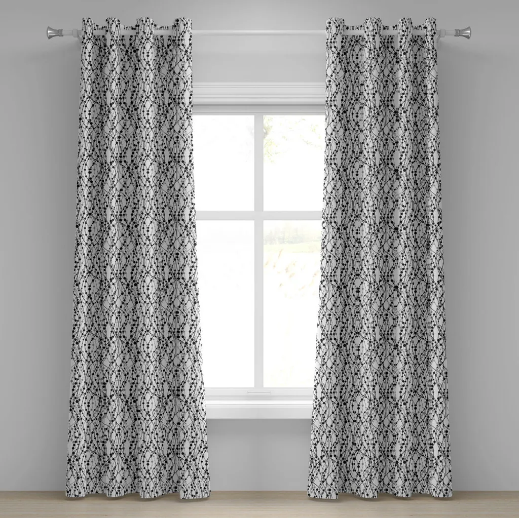 Tende ABAKUHAUS Design Ornamentale: Ispirazione Vintage 80s Chic