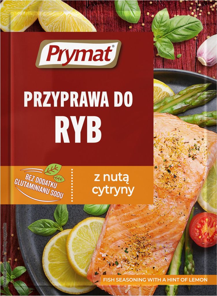 Prymat Przyprawa do Ryb z Nutą Cytryny 16 g Zdjęcie produktu 