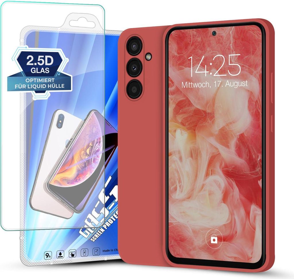 Hülle für Samsung Galaxy A54 5G mit 9H Displayglas Produktbild 