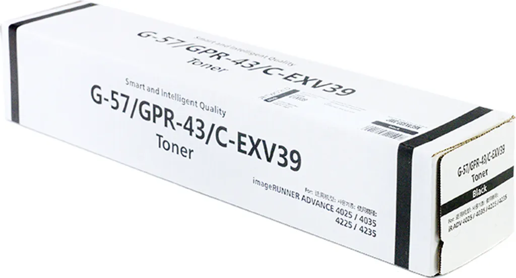 Cartouche de toner C-EXV39 noir pour imprimante Canon IR4025 JetWorld