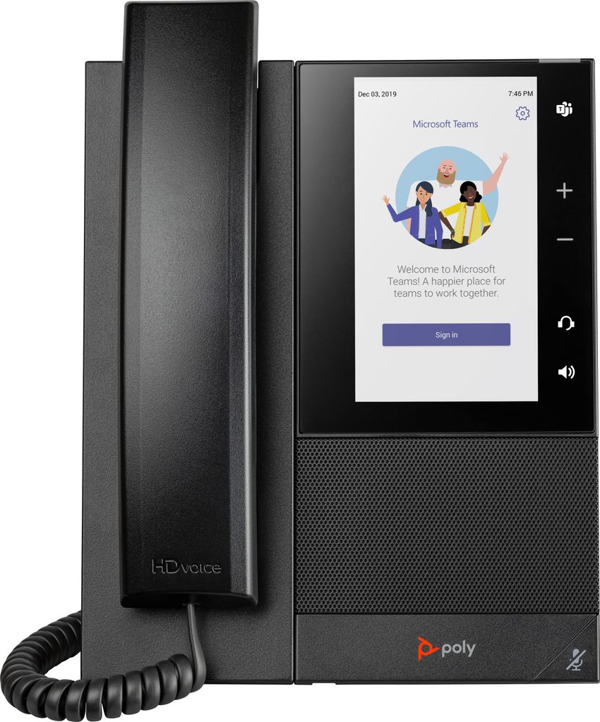 Poly CCX 505 Business Media Phone for Teams and PoE-enabled Image du produit 