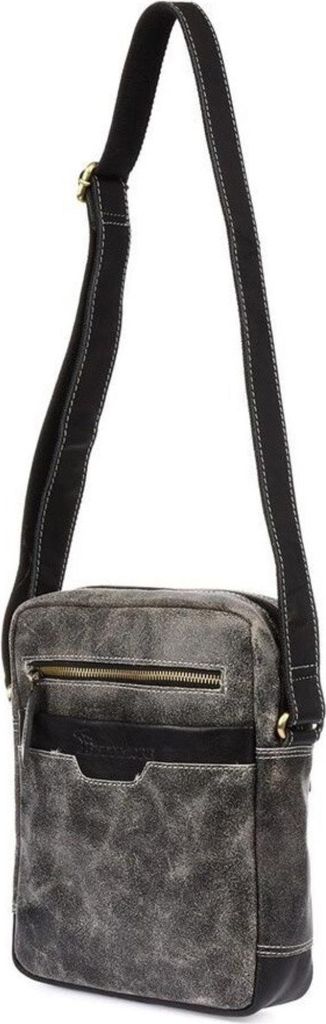 Beltimore Herren-Umhängetasche aus braunem Leder