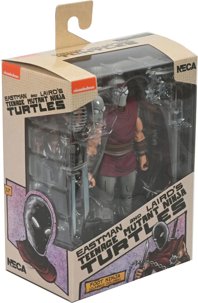 Figurine Foot Ninja Classic Colors TMNT 18 cm - Collection Kidzania