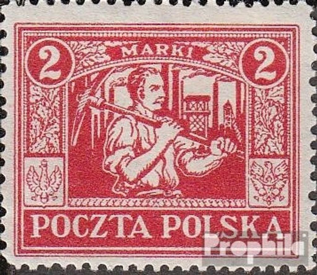 Briefmarken Ost-Oberschlesien - Regulär 1922 Mi 9 gestempelt Freimarken