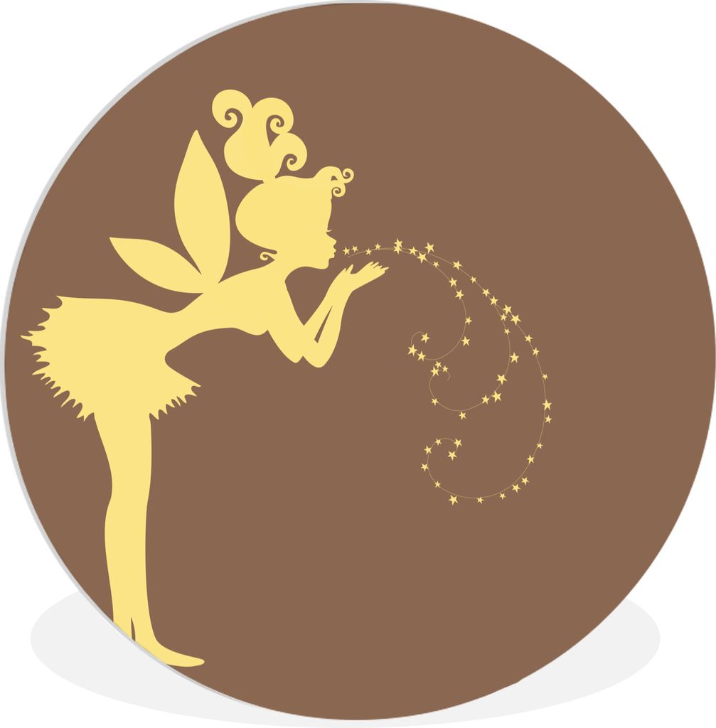 MuchoWow - Wand-Kreis - Wohnzimmer - Bild - Runde - Wanddeko - Dibond - Kunstdrucke