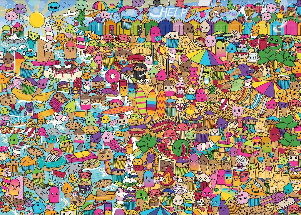 Puzzle Gibsons 1000 pièces Sweet Retreat en carton recyclé épais