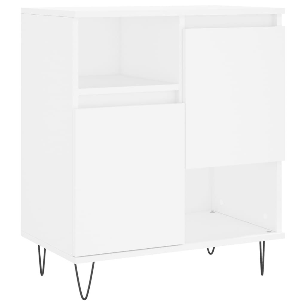 "Winter Sale"Sideboard Weiß 60x35x70 cm Holzwerkstoff - Kommoden - clorisNeu3167767