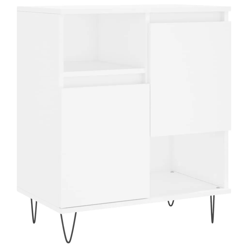 SYFAX™ Credenza Bianca 60x35x70 cm in Legno Multistrato