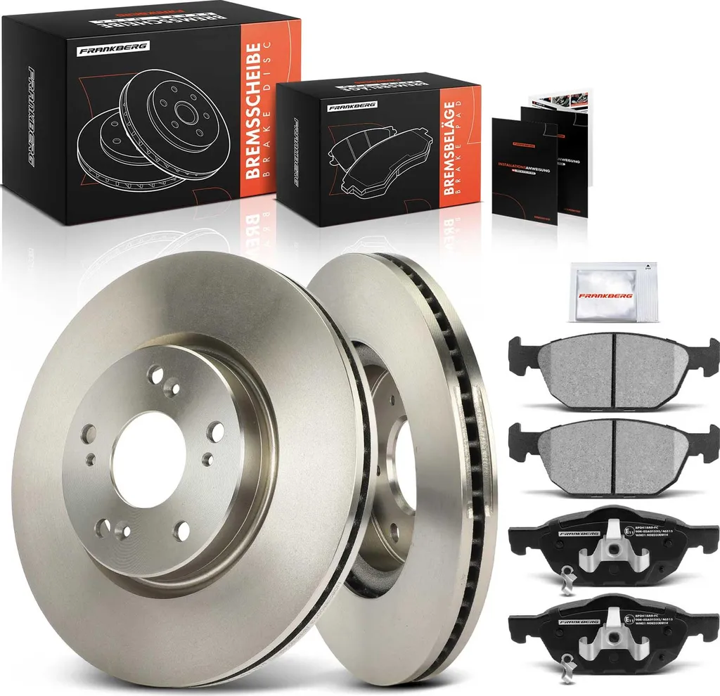 Kit Freinage Avant Disques et Plaquettes pour Honda Civic X Berline FK
