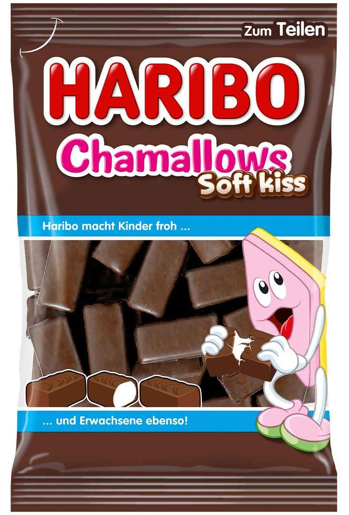 Haribo Chamallows Soft Kiss 200g Image du produit 