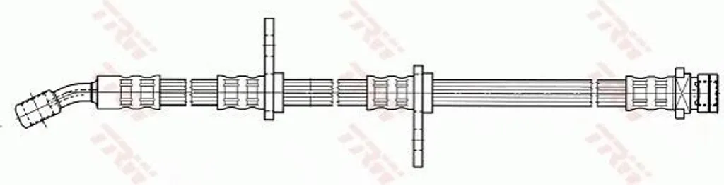 Flexible de frein pour entretien Honda Civic V - Remplacement OE TRW