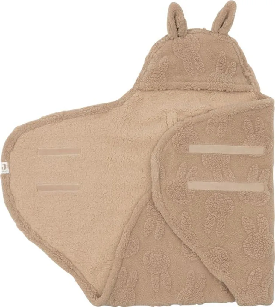 Couverture Anti-froid Miffy Jollein Biscuit Teddy pour Bébé Confort