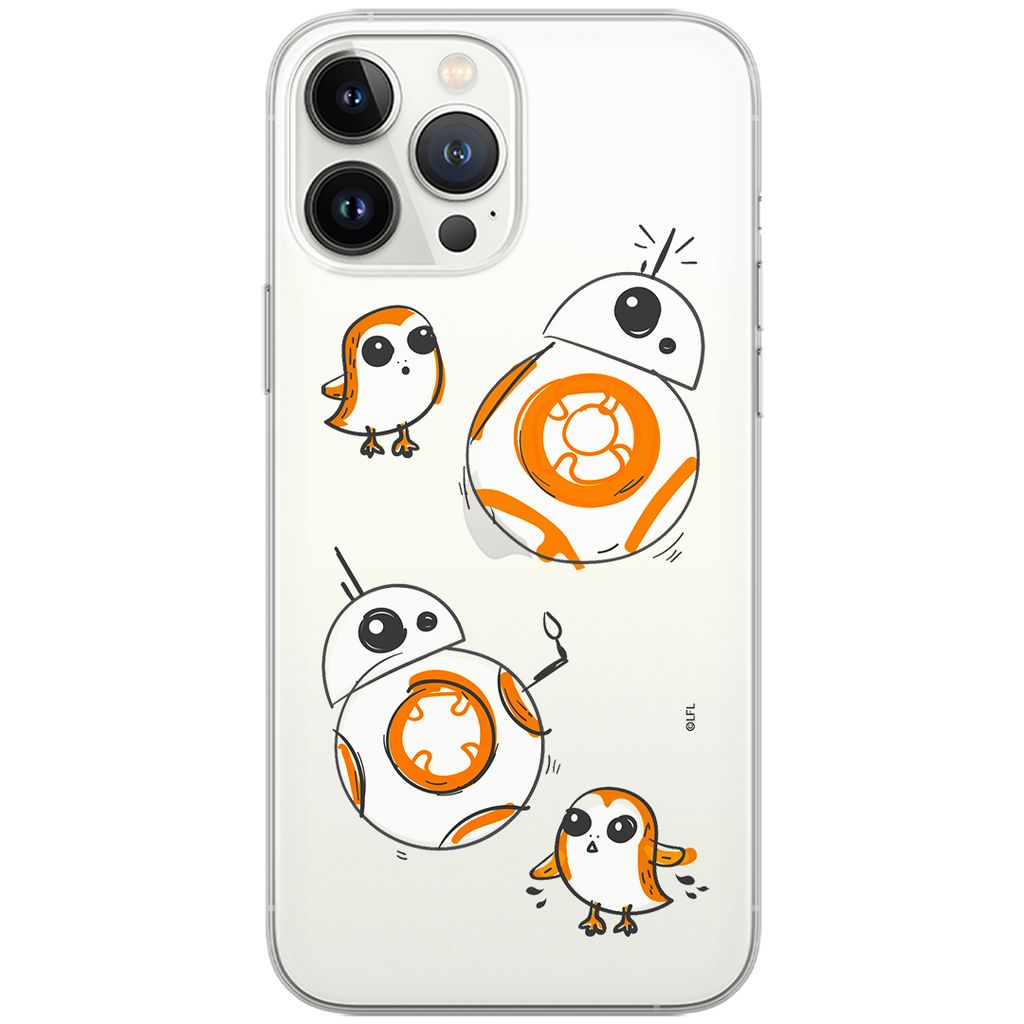 ERT GROUP Star Wars Handyhülle für HUAWEI P30 Muster BB 8 010 SWPC8BB3082