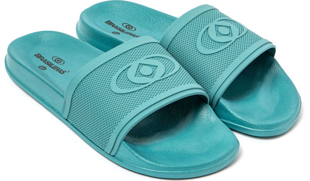 BRASILERAS Zehensandalen Herren Damen rutschfester Sohle bequem schuhe strand/schwimmbad/stadt türkis 44 EU - UBSAH