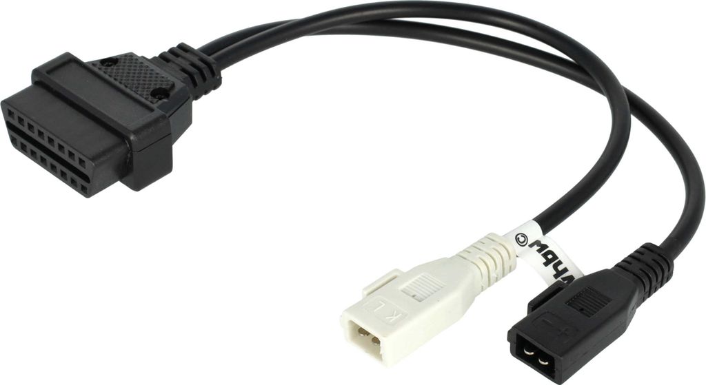 Adattatore OBD vhbw da 4 pin OBD1 a OBD2 compatibile con Immagine del prodotto 