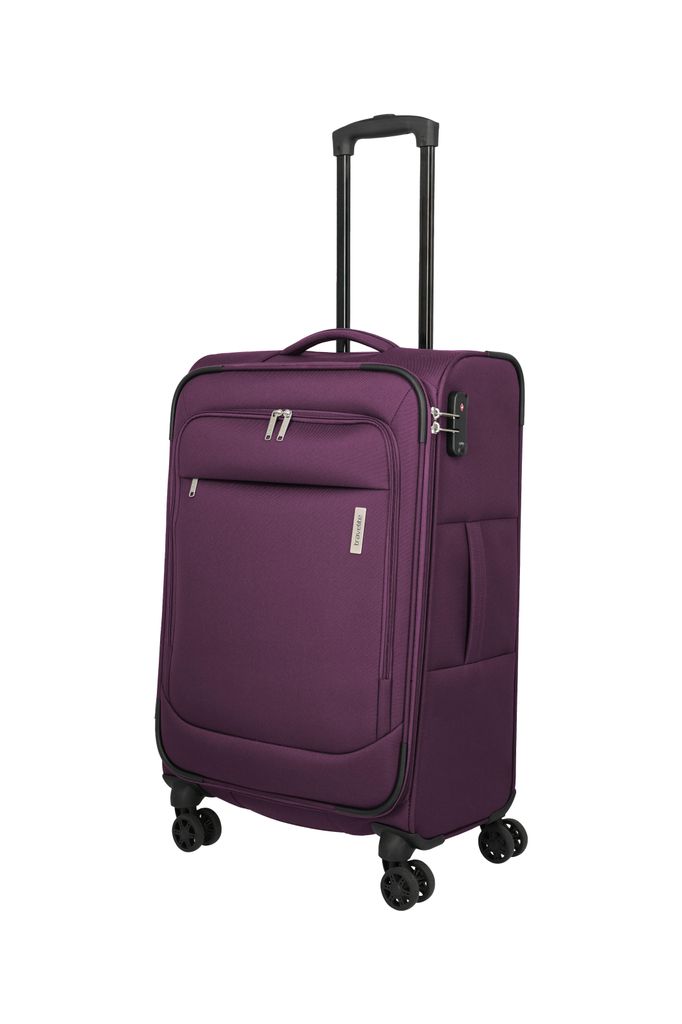 Travelite PRIEGO Trolley 4w M, farba: Berry Obrázok produktu 