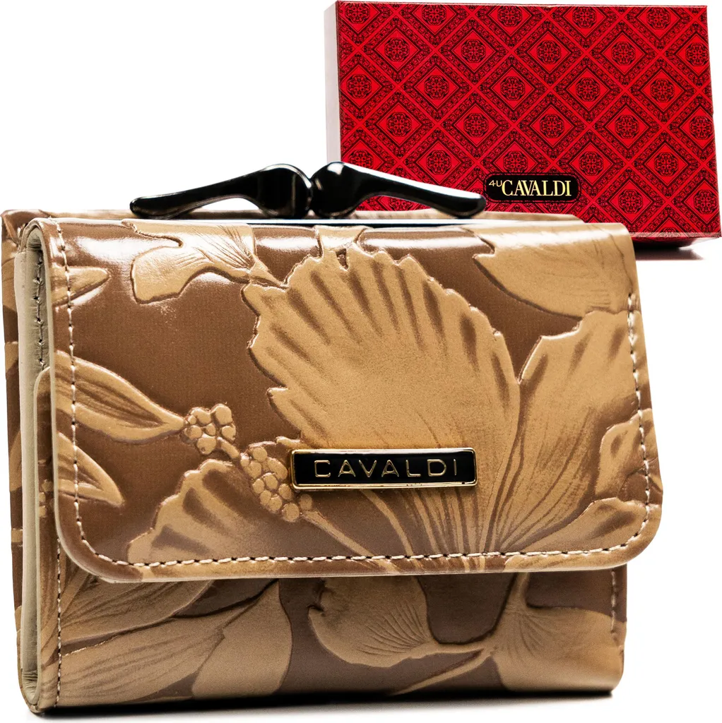 Cavaldi PX32DSF Portafoglio Grande Donna | Pelle RFID Anti-Clonazione