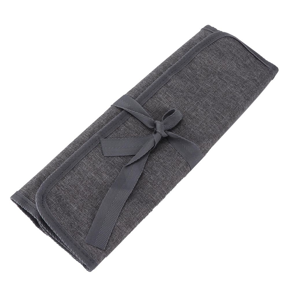 Nadelspeicherbeutel Oxford Stoff tragbares Stricknadeln Organizer für das Geschäft Häkeln Accessoires Gray
