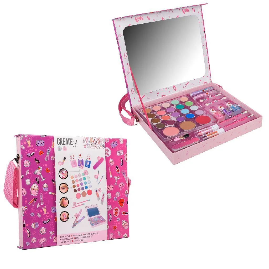 Kit maquillage pour fête et déguisement CRÉEZ-LE ! Valise Modèle 84516