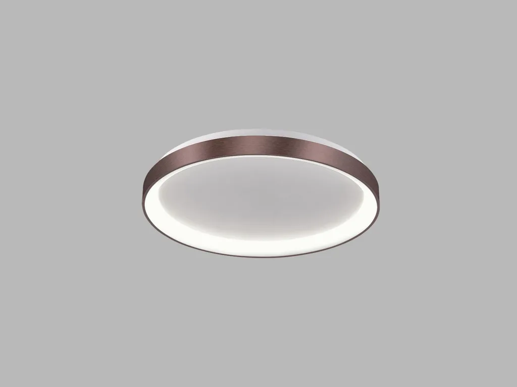 Grand plafonnier LED extra-plat café BELLA SLIM 58cm éclairage 2CCT