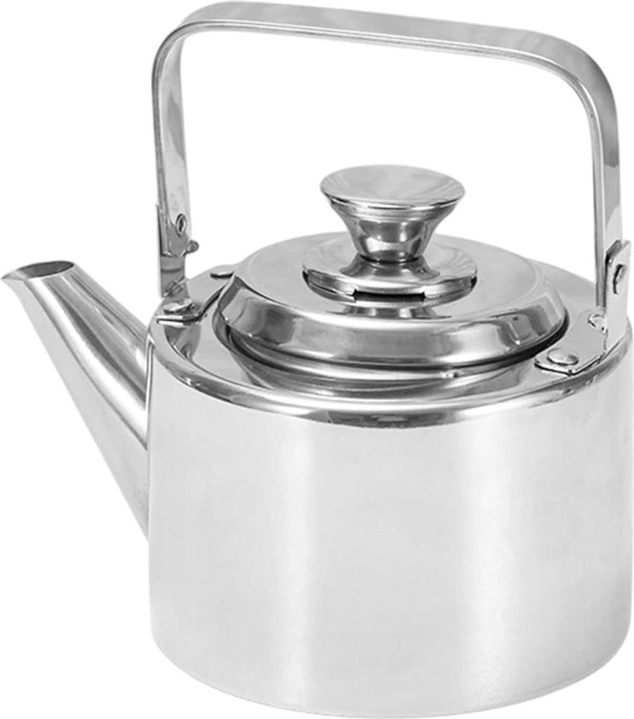 Edelstahl-Wasserkocher für Herdplatte, pfeifender Teekessel für Herdplatte, 1.5 l, Edelstahl mit Filtersieb für Gas-, Elektro- und Induktionskoc...