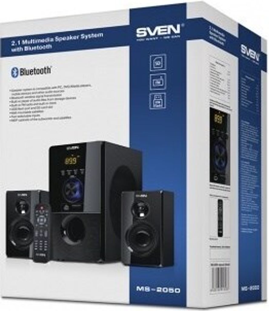 SVEN MS-2050 55 W Schwarz 2.1 Kanäle | Kaufland.de