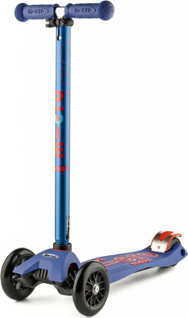 Micro Mobility Maxi Micro Deluxe, Kinder, Vier-Rad-Roller, Unisex, Asphalt, 70 kg, 4 Rad/Räder