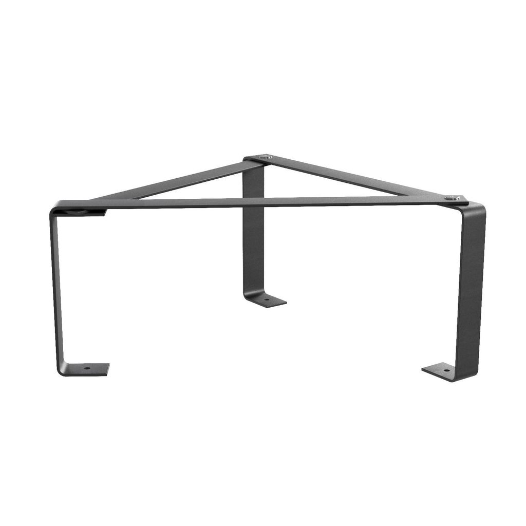 QLS Camping Kochgestell klappbar Stahl für Feuerstelle 40x35x18,5 cm Dutch Oven 11461