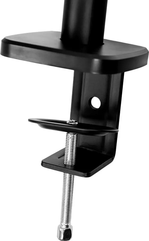 Libérez votre bureau : Support moniteur 2 bras noir pour PC et Mac - 11