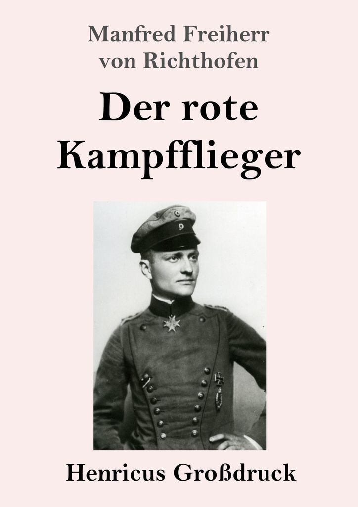 Der rote Kampfflieger (Großdruck)