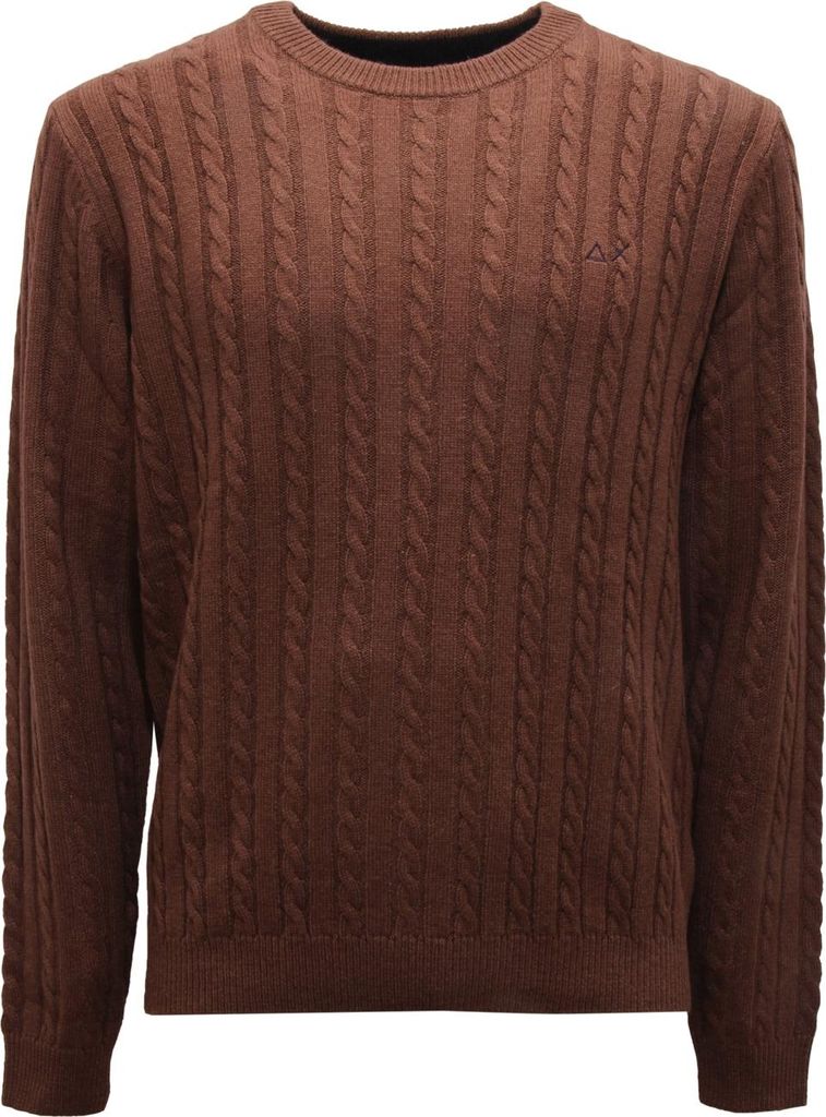 2122Az Maglione Uomo Sun 68 Man Wool Blend Sweater