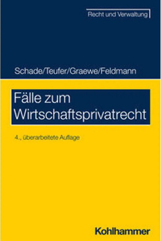 Livre de Cas Pratiques Droit Privé des Affaires - Fälle Wirtschaft