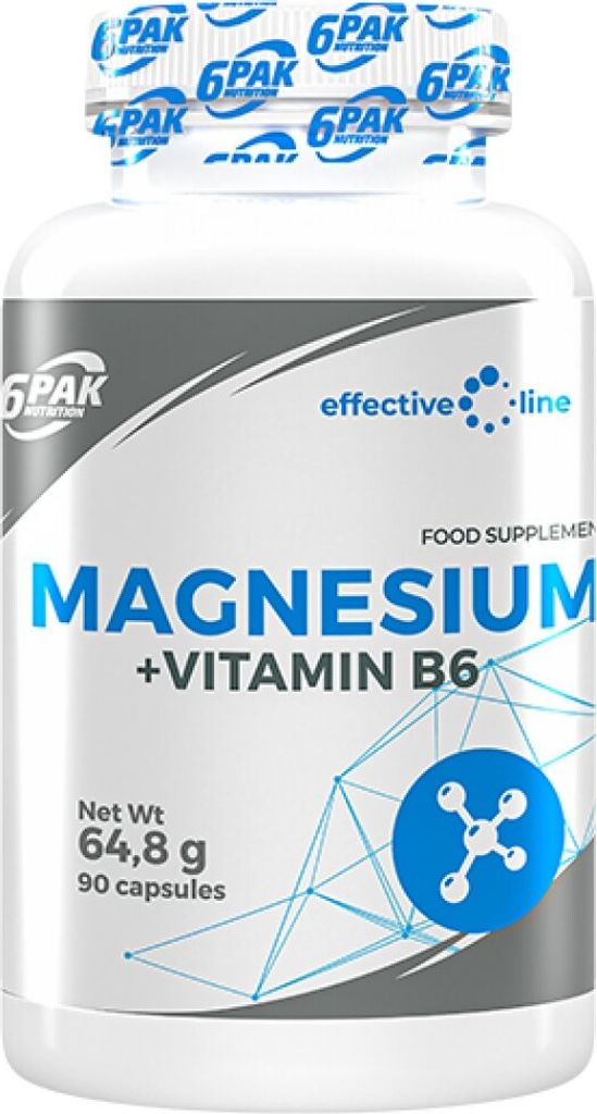6PAK Nutrition | Magnesium + Vitamin B6