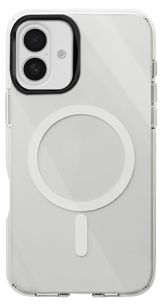 Rhinoshield, Stoßfeste MagSafe Hülle für Apple iPhone 16, vergilbungsfrei, Transparent