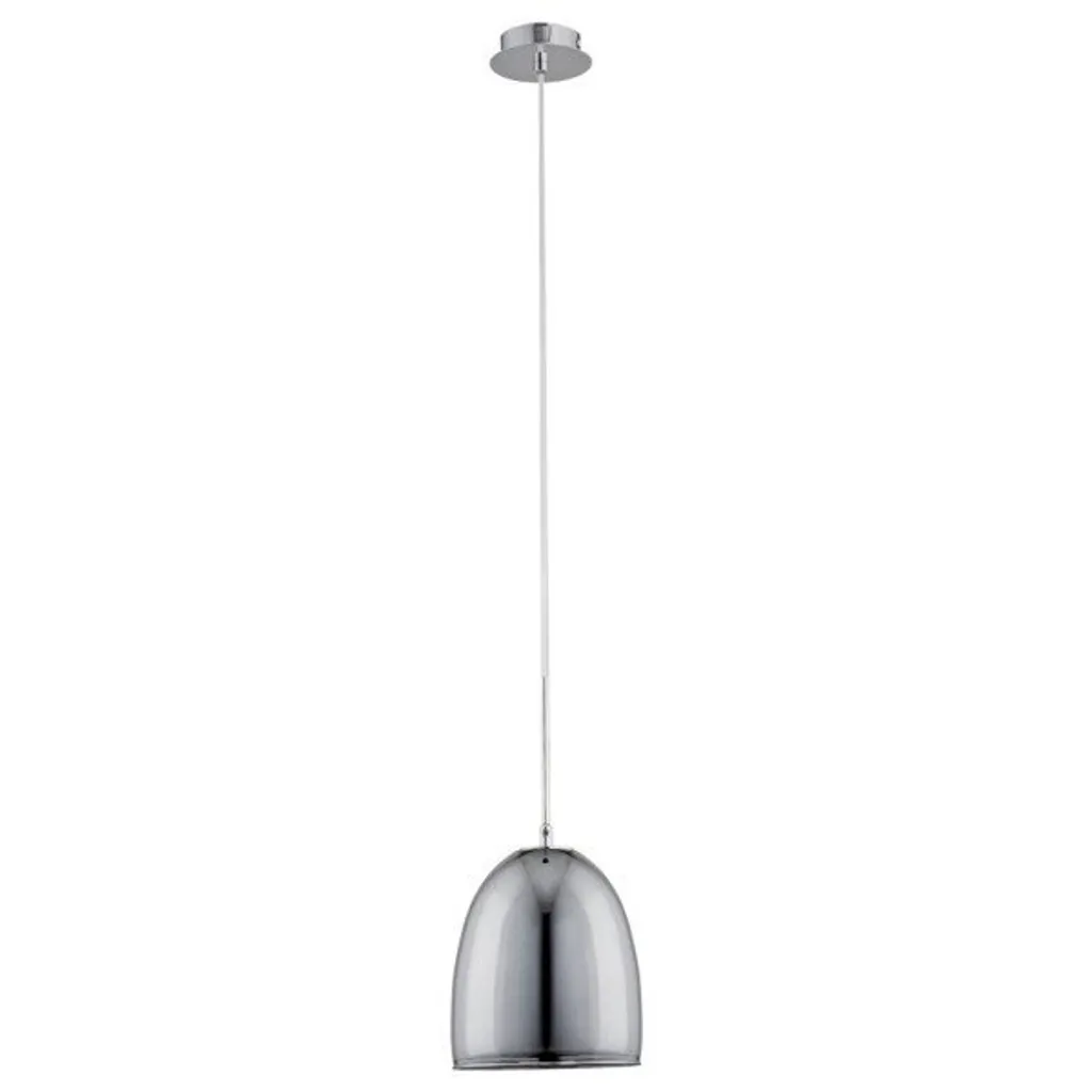 Suspension de Table à Manger Ronda Chrome et Graphite 1xE27 Alfa