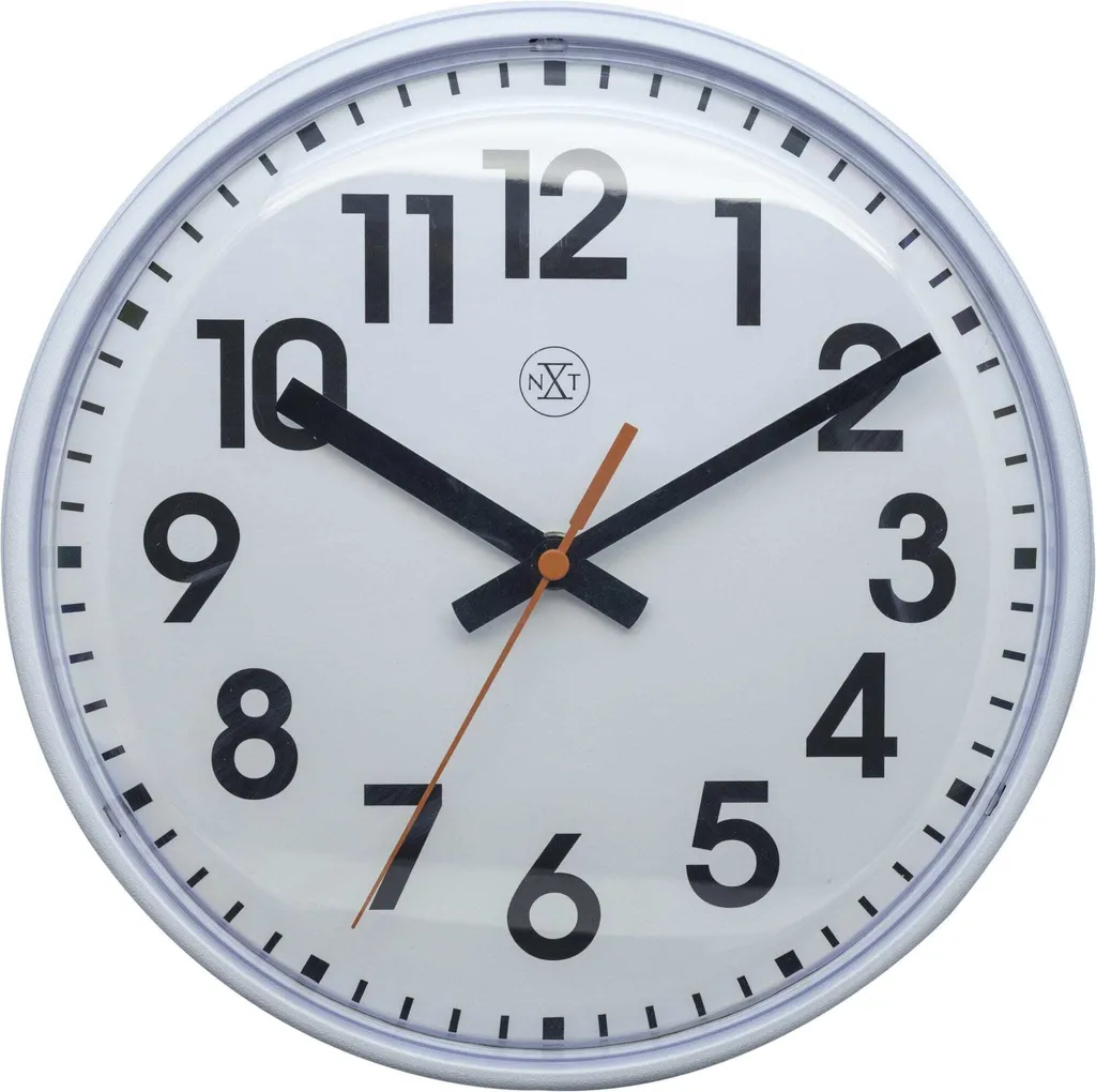 Horloge Murale nXt 7308WI Peter 26cm : Ne Soyez Plus Jamais en Retard