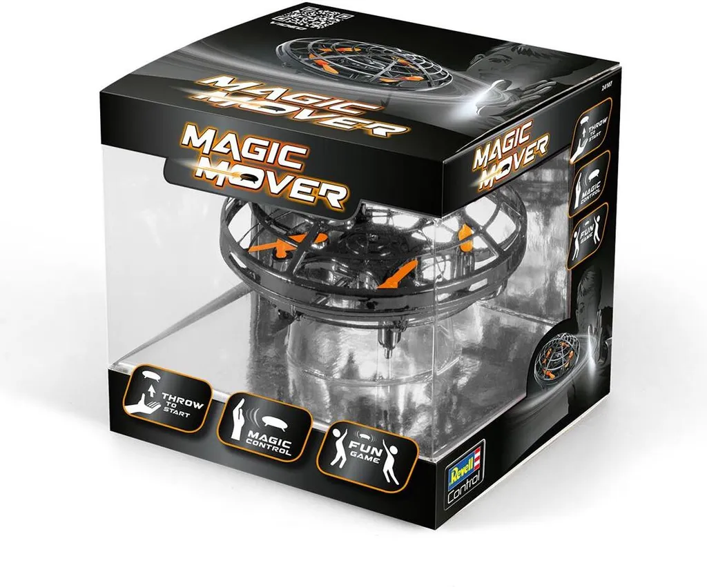 Quadcopter Magic Move Noir Revell - Drone Anti-Collision Automatique
