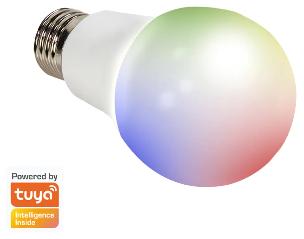 Ampoule LED Intelligente E27 LogiLink Wi-Fi pour Éclairage Connecté Tuya