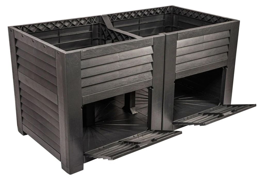 Maxi bac surélevé avec deux compartiments de rangement L Image du produit 