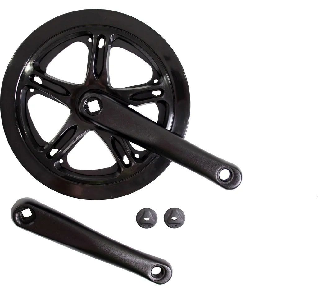 Dahon Crankset 52T en Aluminium Noir 170 mm avec Plateau Haute Performance