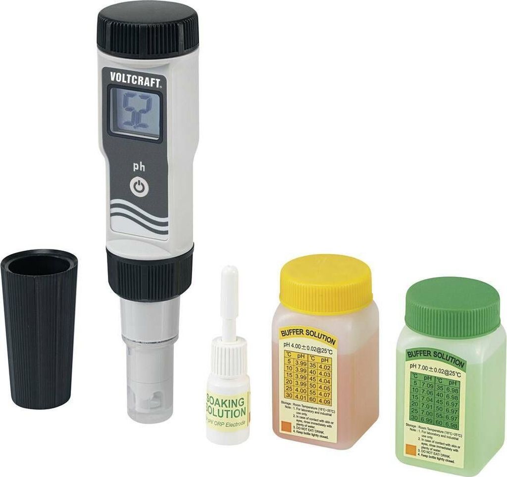 Voltcraft PHT-02 ATC pH-Messstick 0 - 14 pH (PHT-02 ATC) Immagine del prodotto 