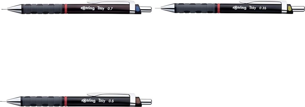 Rotring 1904692, Burgund, Kunststoff, Schwarz, Hexagonal Produktbild 