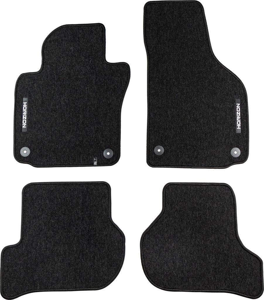 FROGUM Velours Fußmatten Horizon für VW Scirocco III 2008-2017