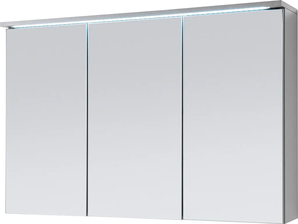 Armoire de toilette Kirkja Titan 100x68cm - Rangement miroir élégant