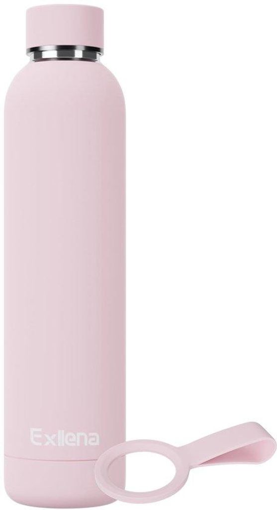 Thermosfles 750ml 100% lekvrij, roze, roestvrijstalen, voor kantoor, school, sportschool