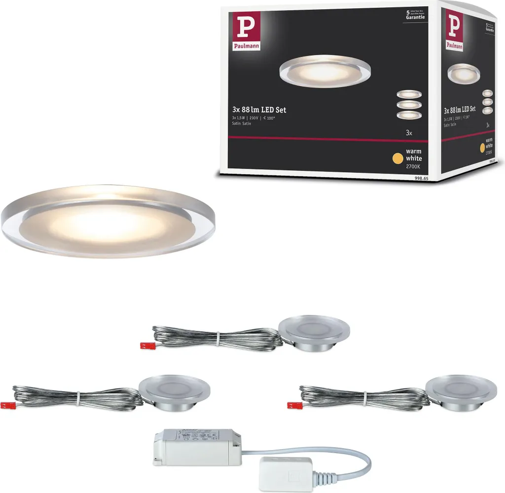 Luci LED Paulmann Whirl: Crea l'Atmosfera Perfetta nei tuoi Mobili