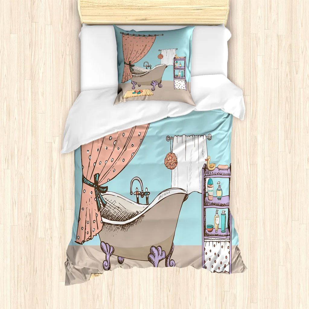 Copripiumino Anallergico ABAKUHAUS 135x200 | Protezione Antiacaro