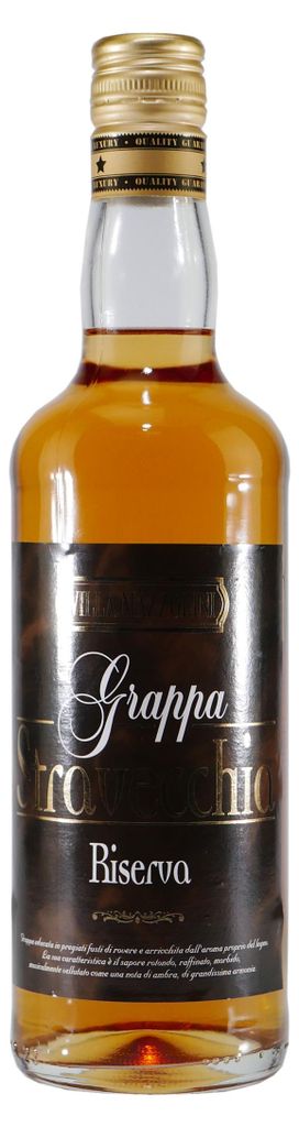 Villa Mazzolini Grappa Stravecchia Riserva Produktbild 